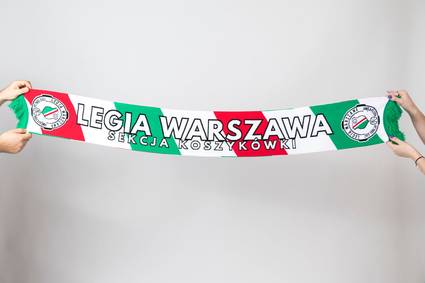 Szalik Kibica Legia Warszawa - Sekcja Koszykówki