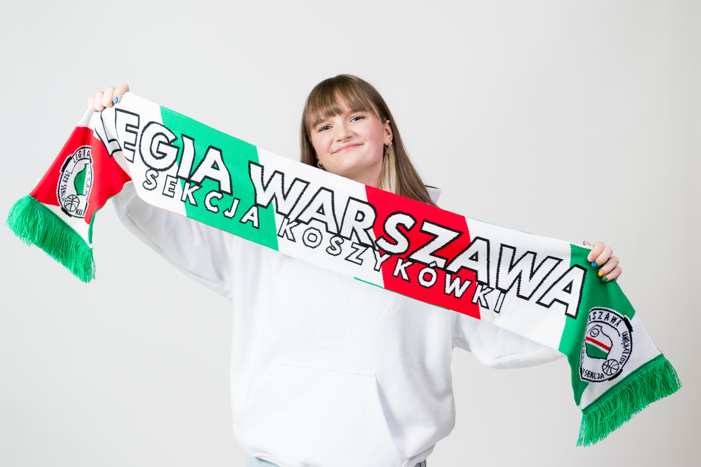 Szalik Kibica Legia Warszawa - Sekcja Koszykówki