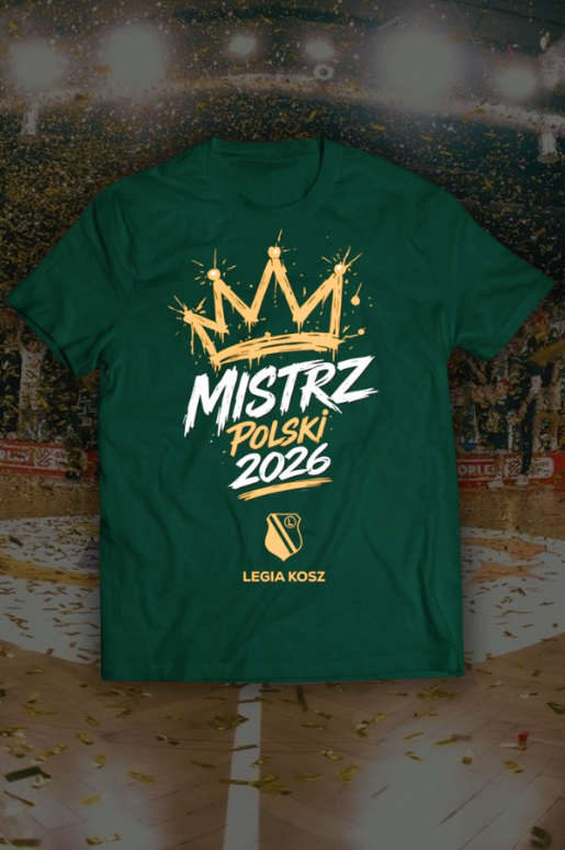 T-shirt: MISTRZ POLSKI 2026